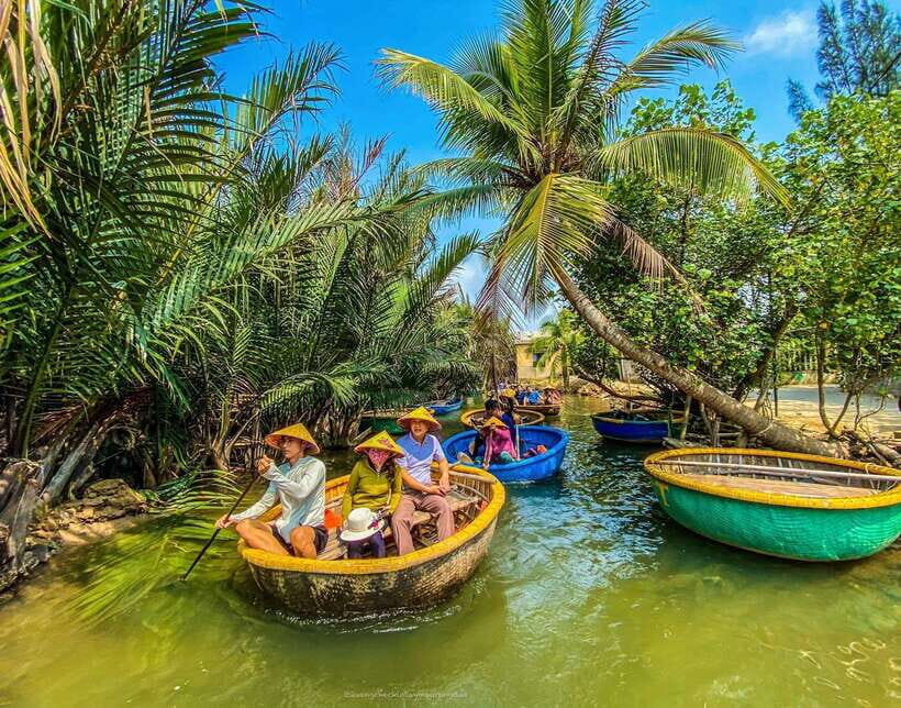 40 Minutes - Basket Boat Ride in the Water Coconut forest - What to bring (and what not to bring)