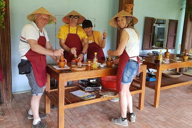 A Real Insight into Hoi An Village Island Experience & Hidden Gem - Cam Kim Island: Rice Grinding, Rice Milk, Rice Paper, and Snacks You Make