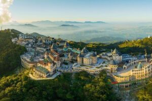 Ba Na Hill- Golden Bridge-Fantasy Park from Da Nang/ Hoi An 1 Day - French Village and SunWorld: temples, tea, and the “wander rhythm”