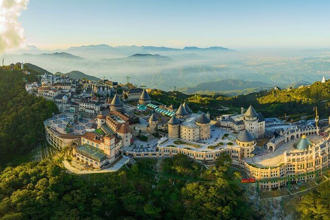 Ba Na Hill- Golden Bridge-Fantasy Park from Da Nang/ Hoi An 1 Day - French Village and SunWorld: temples, tea, and the “wander rhythm”