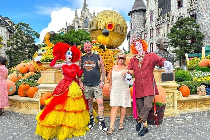 Ba Na Hills avoid crowd , Da Nang, Dragon Bridge, Marble Mountain - Ba Na Hills SunWorld by cable car: the temperature shift and the long ride