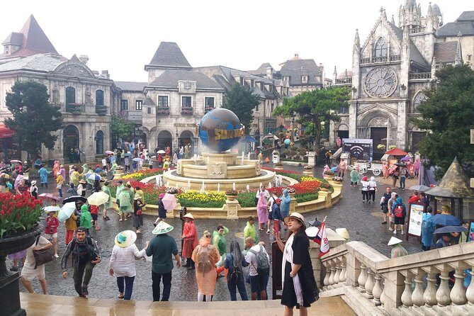 Ba Na Hills - Golden Bridge Group Tour - Sun World Ba Na Hills on your schedule: gardens, wine cellar, and free time