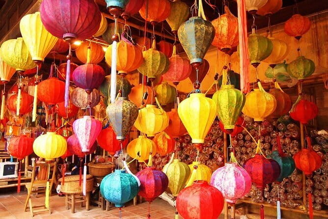 Cam Thanh Coconut Village & Lantern Making Eco Tour in Hoi An - Bamboo Basket Boats in the Coconut Water Forest