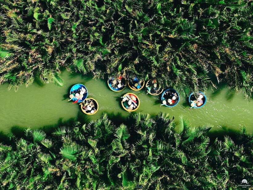 Coconut Basket Boat Ride in Hoi An - Getting to Coconut Island without the Grab hassle