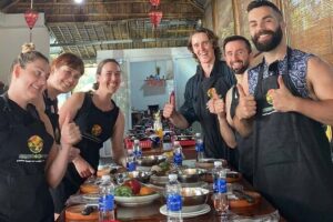 Cooking Class and Coconut Basket Boat Ride by Hangcoconut - Bay Mau Coconut Forest Basket Boat Ride: Slow Water With Spinning Moments