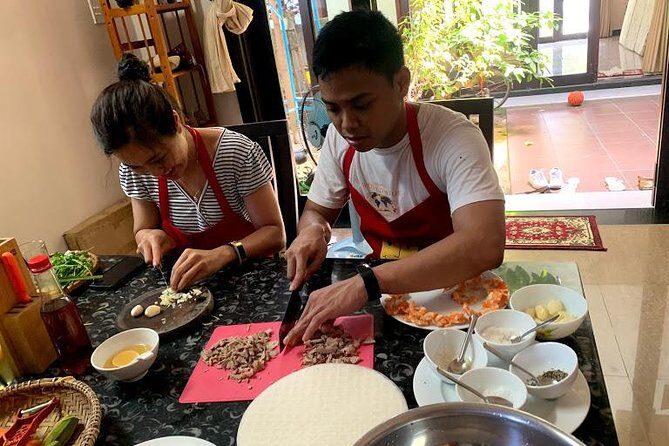 Cooking with Jolie in Hoi An and Lantern making class (JHA4) - How the day moves: garden, market, coffee, cooking, lanterns