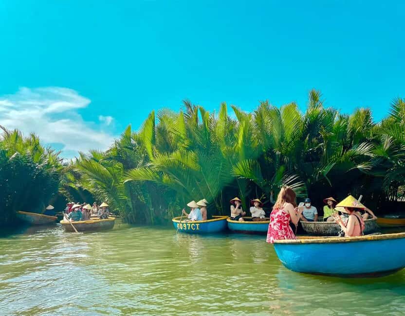 Da Nang/Hoi An: Lantern Making Workshop and Basket Boat Ride - Lunch with 8 Vietnamese dishes: what “included” tastes like
