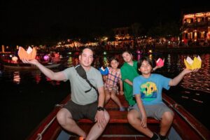 Discover Hoi An by Bamboo Basket and Lantern Boat - Bay Mau Coconut Forest on a bamboo basket boat (about 40 minutes)