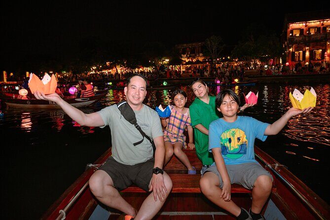Discover Hoi An by Bamboo Basket and Lantern Boat - Bay Mau Coconut Forest on a bamboo basket boat (about 40 minutes)