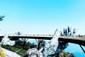 Early Morning Bana hills Golden-Bridge Private Tour - French Village at 1,487m: your calmer breather before the big photo stop