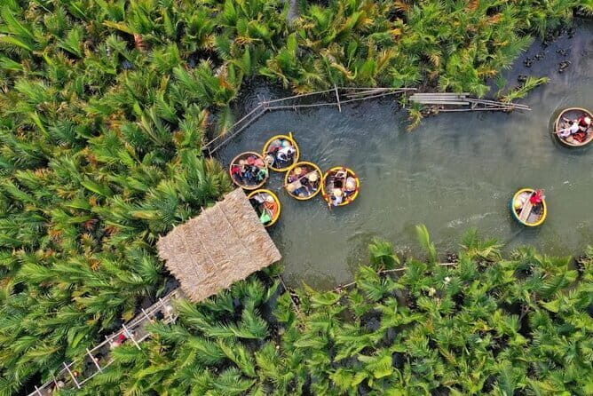 Experience Basket Boat Ride in Water Coconut Forest - Getting There from Hoi An: Pickup and Meeting Point Reality