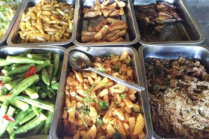Experience Street Local Food Tour Hoi An - Water fern and the optional fertilized egg: how adventurous should you get?
