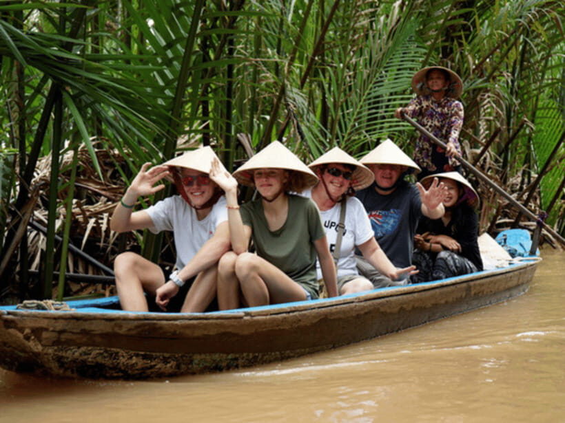 From Ho Chi Minh: My Tho Ben Tre Mekong with Lunch - Village visit: fruit, honey tea, wine, and traditional music