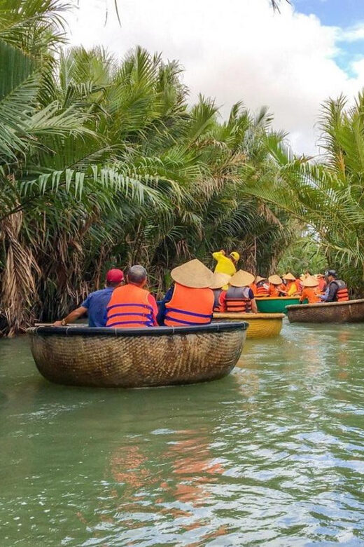 From Hoi An: Bay Mau Coconut Forest Bamboo Basket Boat Ride - The Spin, the Singing, and the One Real Downside: Karaoke Noise