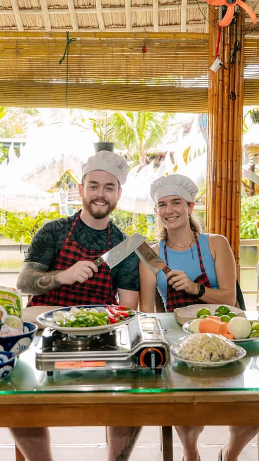 From Hoi An: Market Tour, Basket Boat Ride and Cooking Class - From meeting point to Hoi An market: where your meal starts