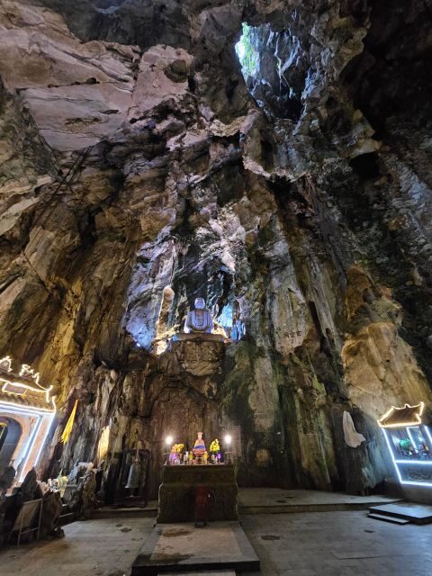 From Hoi An: My Son Sanctuary & Marble Mountains Guided Tour - Included food at the right time: Mì Quảng and local sweets