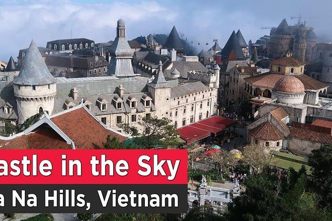 Golden Bridge and Ba Na Hills Full Day From Hoi An City - French Village Campanile and the shrine/monastery loop