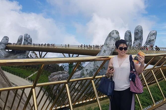 GOLDEN BRIDGE & BA NA HILL in Early moring to Avoid Crowds from DA NANG or HOIAN - Golden Bridge at first light: why the timing changes everything