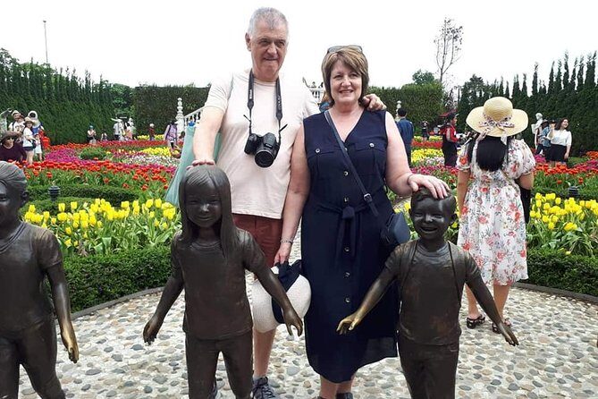 GOLDEN BRIDGE & BA NA HILL via CABLE CAR from DA NANG or HOI AN (Private Tour) - French village, wine cellars, gardens, and carnival-style moments