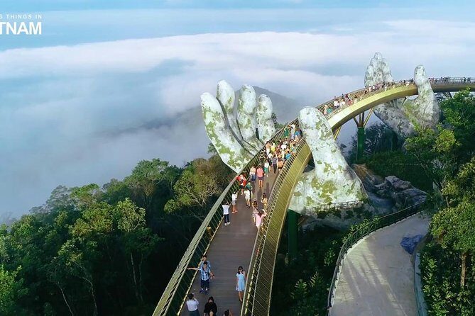 Golden Bridge & Ba Na Hills Full Day Pick Up From Hoi An City - The Second Cable Car: French Village Campanile and Spiritual Landmarks