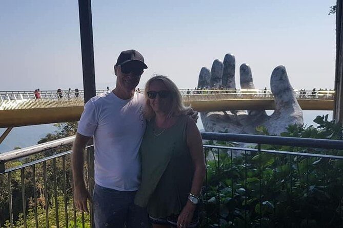 GOLDEN BRIDGE - Early Morning to Avoid Crowds & Take nice Photos - Getting from Hoi An or Da Nang to Ba Na Hills without stress
