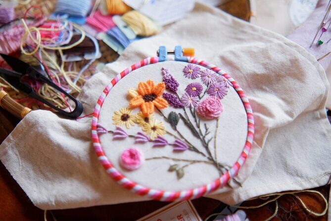Hand Embroidery Workshop in Hoi An for Beginers - Rainy-Day Value and Timing That Fits Your Schedule