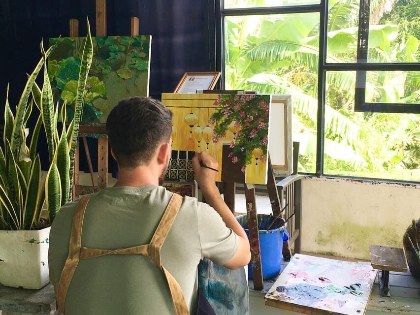 Hoi An: 2 Hours Painting Class with Local Artist in Oldtown - What You Take Home: A Finished Canvas Packed for Travel