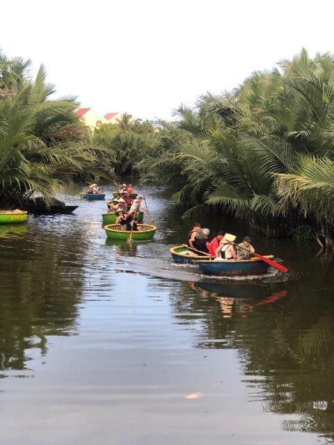 Hoi An Basket Boat & Coconut Forest Experience From Da Nang - Paddling the bamboo basket boat: where the fun actually starts