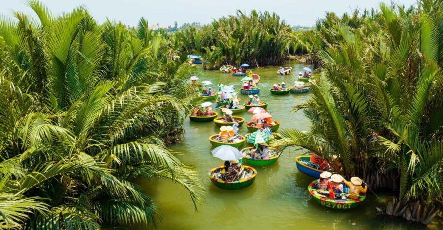 Hoi An: Basket boat tour at the coconut village - The Basket Boat Coconut Forest Experience: What You Do On the Water