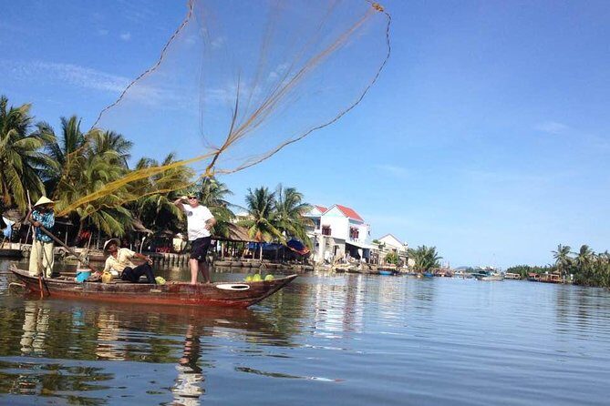 Hoi An Basket Boat Tour & cooking class(local market, boating, fishing crab...) - Bay Mau Coconut Forest: boats through coconut history
