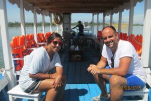 Hoi An Buffalo Riding & Basket Boat Tour with local home cooking - Start in the village: tea, fishing life, and palm leaf origami