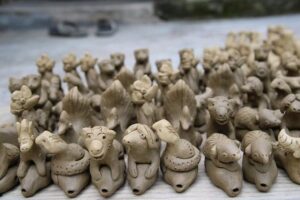 Hoi An Ceramic/Pottery/Lantern Making Class Cafe & Basket Boat - Thanh Ha Pottery Village: working clay and understanding the craft