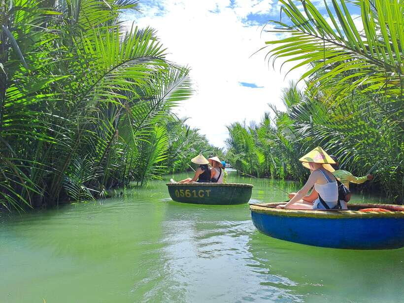Hoi An City tour -Basket boat ride in the Coconut forest - How This Tour Blends Hoi An’s Old Town With Real Life on the Water