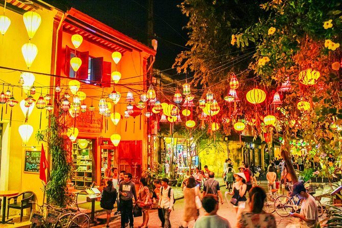 Hoi An City Tour–Boat Ride–Release Flower Lantern on river - Phuc Kien Chinese Assembly Hall: architecture with meaning