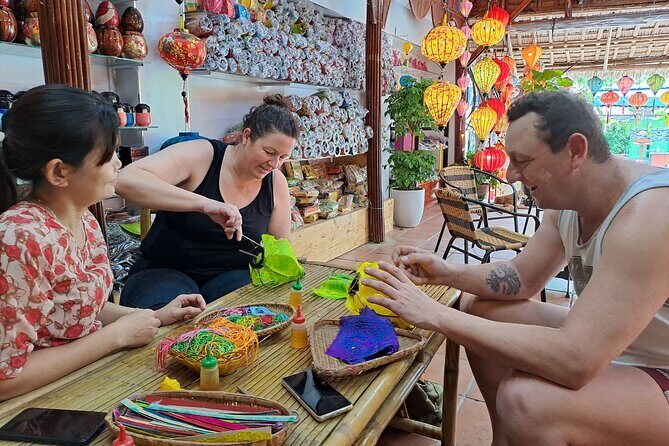 Hoi An City tour -Lantern Making and Silk Making process - Who should book this lantern + silk experience