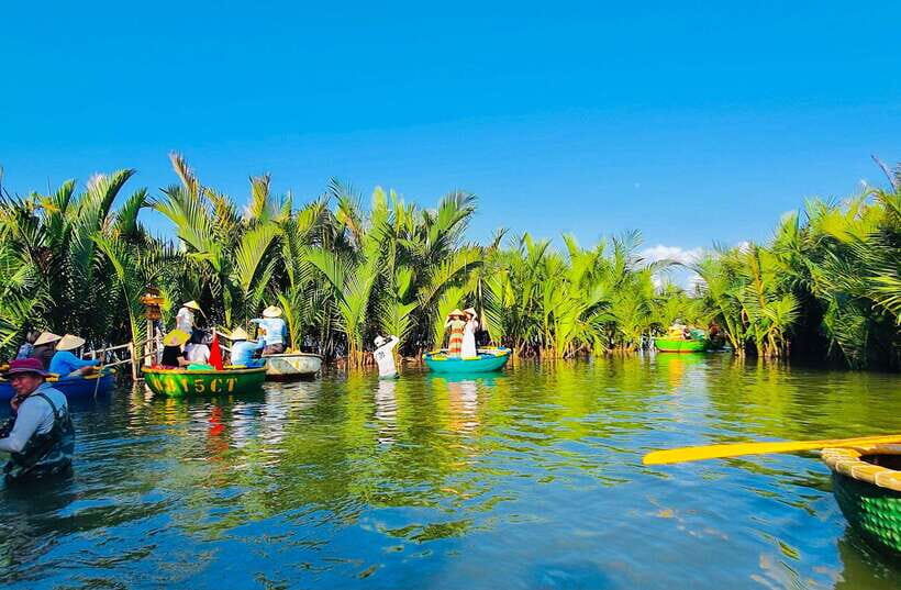 Hoi An: Coconut Basket Boat Rides with Two-way Transfers - From Your Hotel to Cam Thanh’s Coconut Waterways