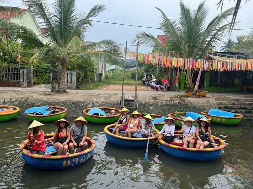 Hoi An Coconut Basket Boat Riding With Two-Way Transfers - Two-Way Transfers From Hoi An: Easy Start, Local Feel on the Way