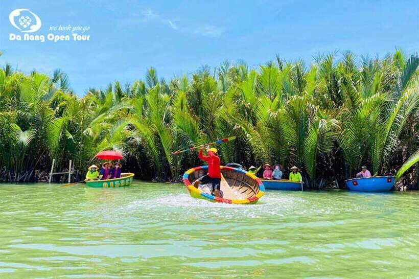 Hoi An: Coconut Jungle, Basket Boat, City and Lantern Tour - Coconut Jungle Basket-Boating: Fishing Village Life in Cam Thanh