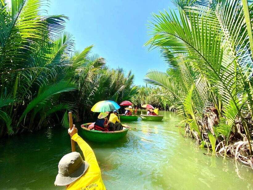 Hoi An: Coconut Jungle, Basket Boat, City and Lantern Tour - Local Market Stop: Shopping Energy Without the Museum-Vibe