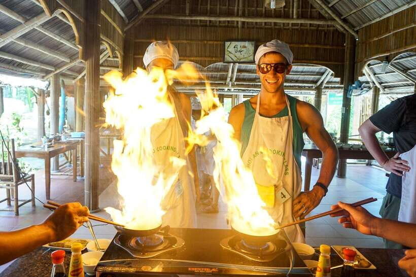 Hoi An: Cooking Class + basket boat (free transfer in Hoian) - Price and value: is $25 really fair for this much food time?