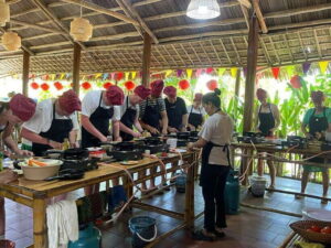 Hoi An: Cooking Class, Crab Fishing-Basket Boat, Market Tour - Crab Fishing Beside the Fishermen: short try, big fun energy