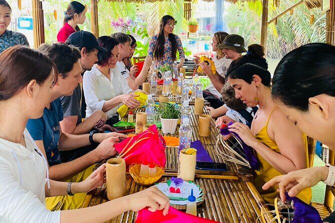 Hoi An: Cooking Class with Market, Lantern Making, Basket Boat - Cam Thanh coconut palm village: fishermen life and the crab-catching try