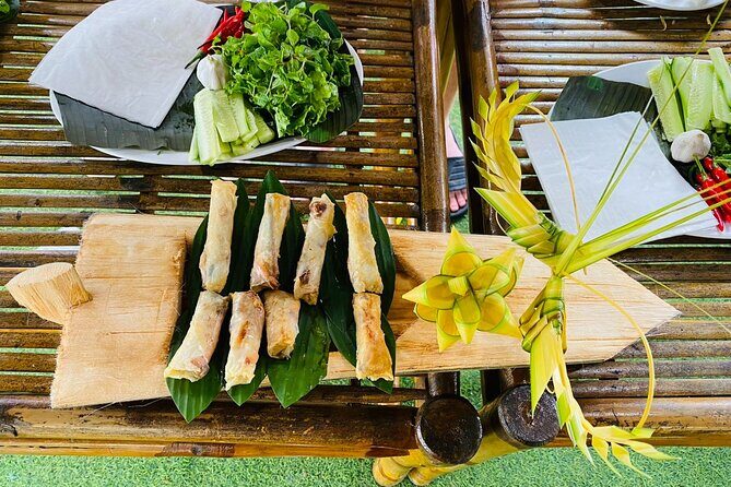 Hoi An: Cooking Class with Market, Lantern Making, Basket Boat - Basket boats (coracles) in Bay Mau: fun riding with real local performance