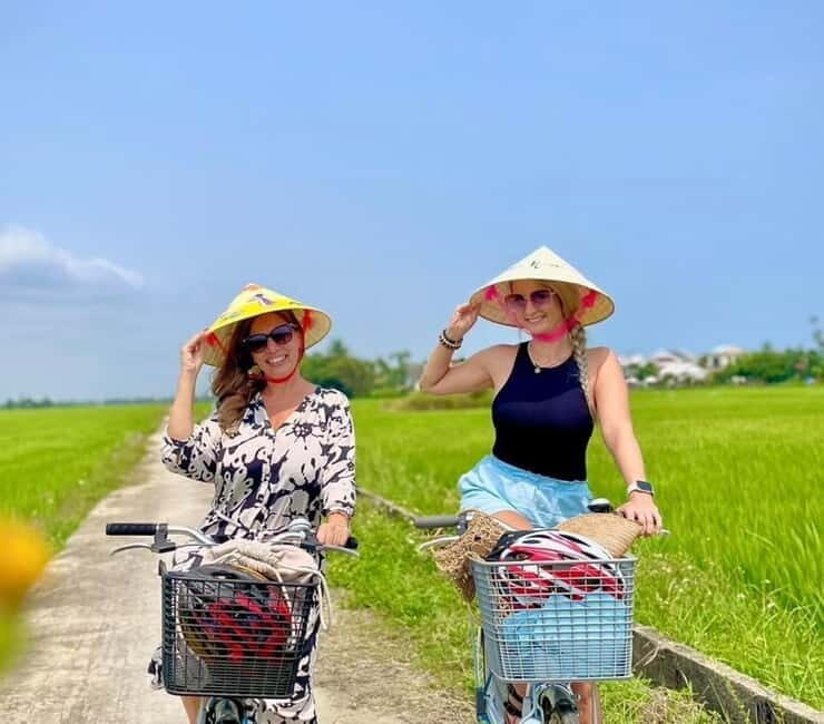 Hoi An: Countryside Biking Sighseeing & Basket Boat Ride - Getting on the road: pickup, bikes, and a smooth start