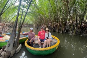 “Hoi An Countryside Cycling Tour–Farming Experience–Cooking Class - Bay Mau Coconut Forest: buffalo, basket boats, and a rural start
