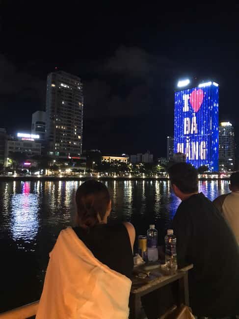 Hoi An: Da Nang Sunset Views & Han River Night Cruise - Riding the Night Lights on the Han River from Bach Dang Wharf