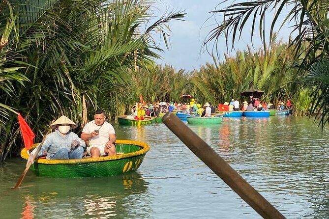 Hoi An Eco & Cooking Class - Basket boat in the Bay Mau nipa palm forest: fishing, crabs, and palm-leaf crafts
