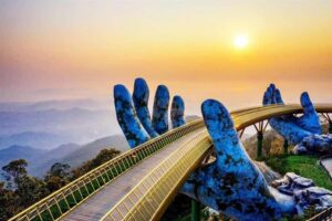 Hoi An: Golden Bridge, Marble Mt, & Lady Buddha Private Trip - Golden Bridge at Ba Na Hills: tickets, timing, and photo strategy