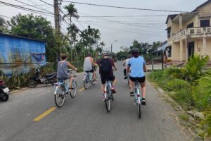 Hoi An Half-Day Bicycle Tour: Visit Herb Village, Row Basket Boat - Tra Que Herb Village: the hands-on part of the day