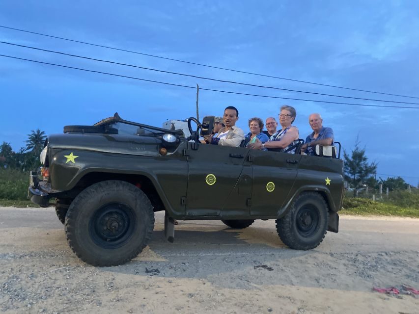 Hoi An: Half-Day Countryside Tour on Vietnam Army Jeep - Tra Nhieu and Duy Vinh: Whale Temple, mat weaving, and rice wine
